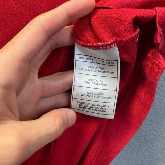 Nike Golf Fit Mens Polo Shirts Size XXL Red,100% Cotton,56323 - Picture 6 of 11